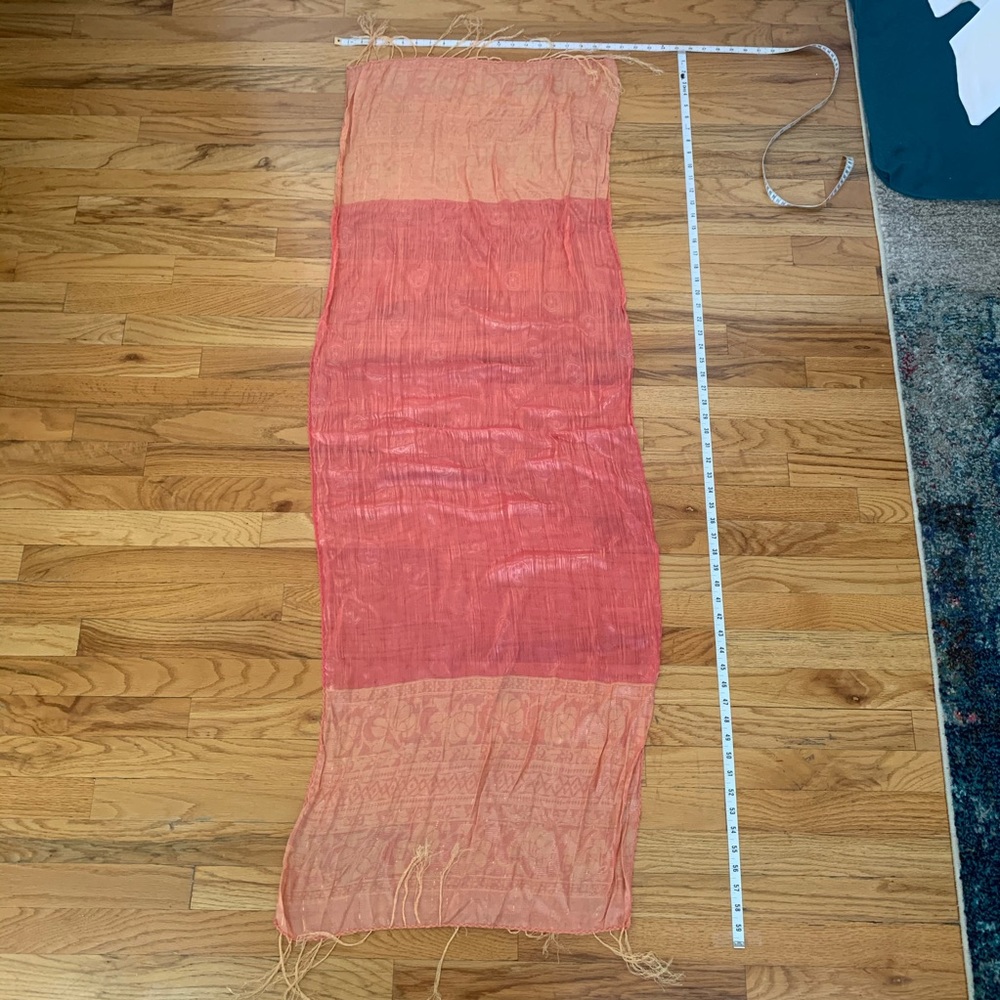 Pretty, girly, silk scarf/wrap